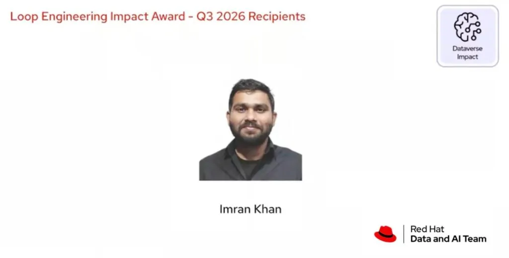 Loop Engineering Impact Award — Q3 2026