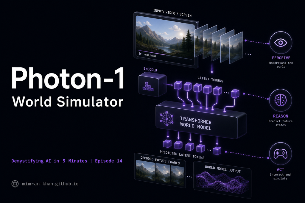 Photon-1 - 18 Years of Screen Recordings Built One World Simulator