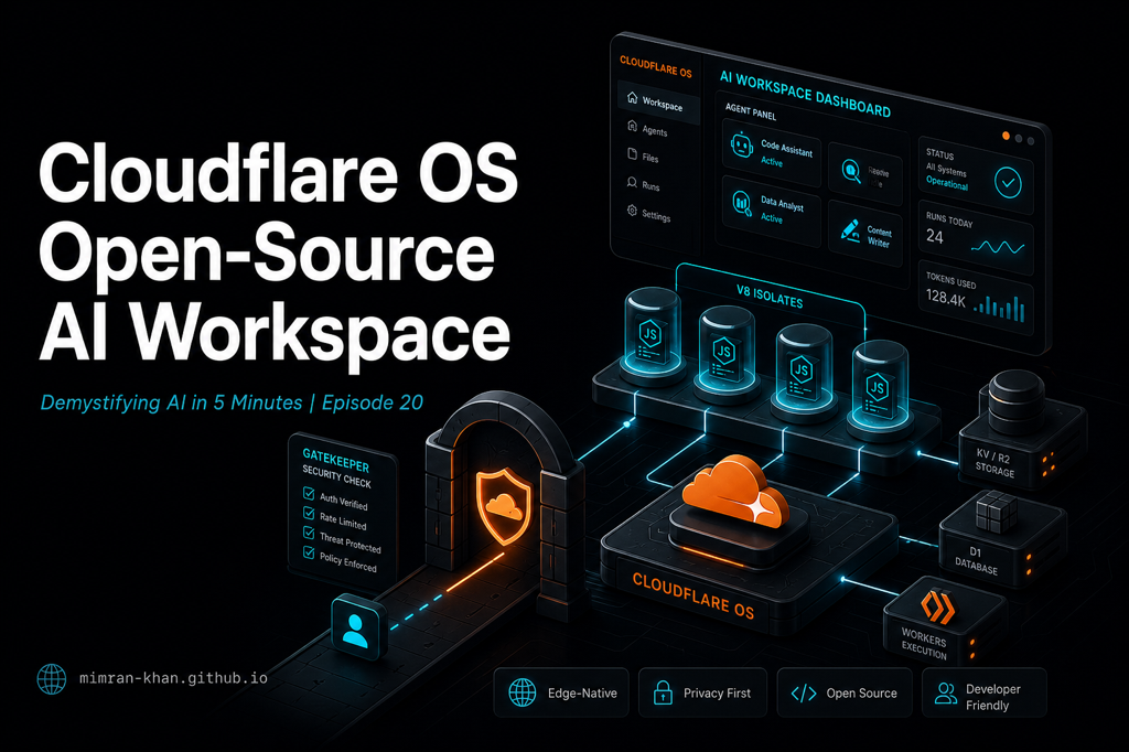 Cloudflare OS: The Open-Source AI Workspace With 6,775 GitHub Stars