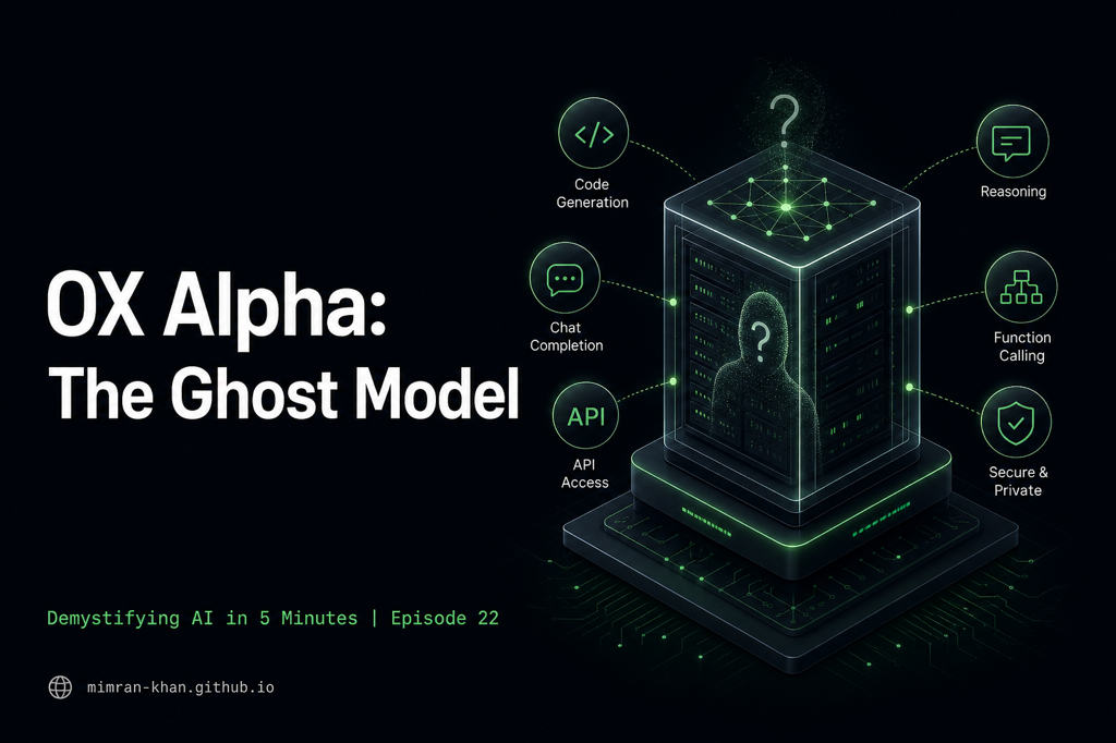 OX Alpha - The Ghost Model Nobody Can Trace