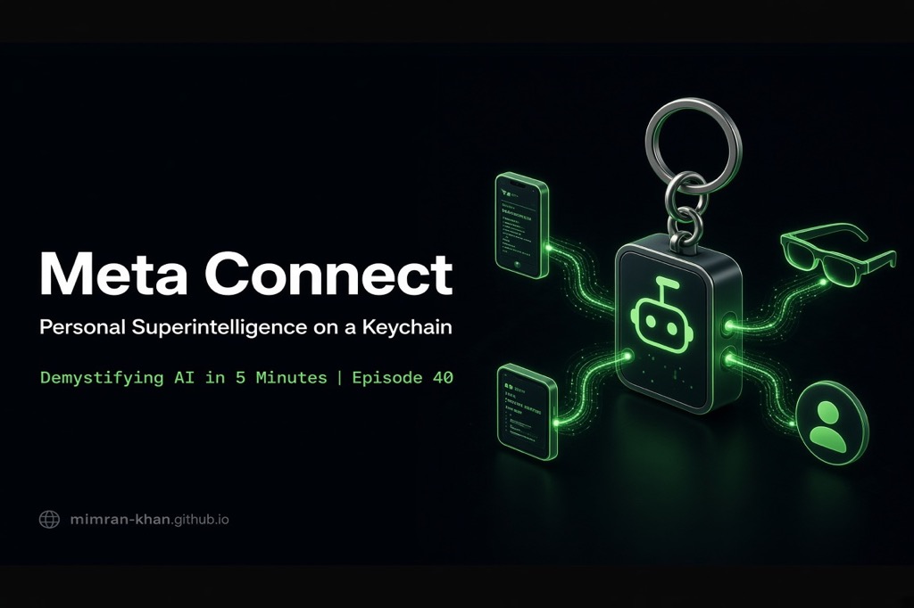 Meta Connect: Personal Superintelligence on a Keychain