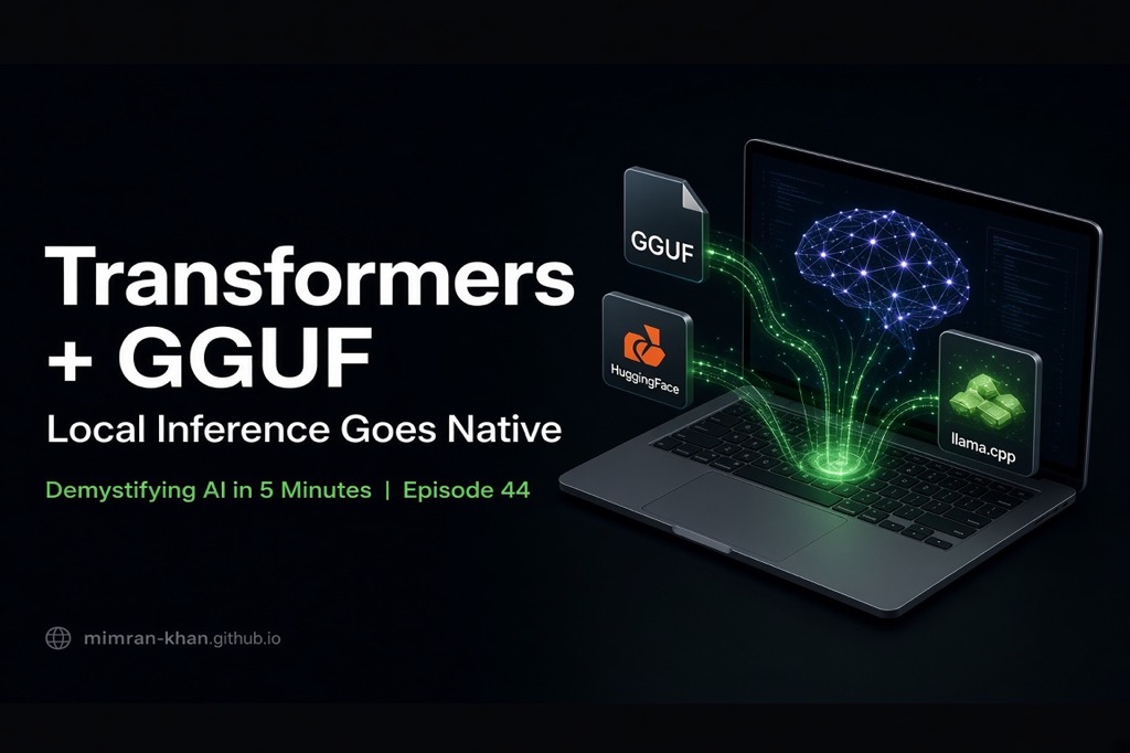 Transformers + GGUF: Local Inference Goes Native